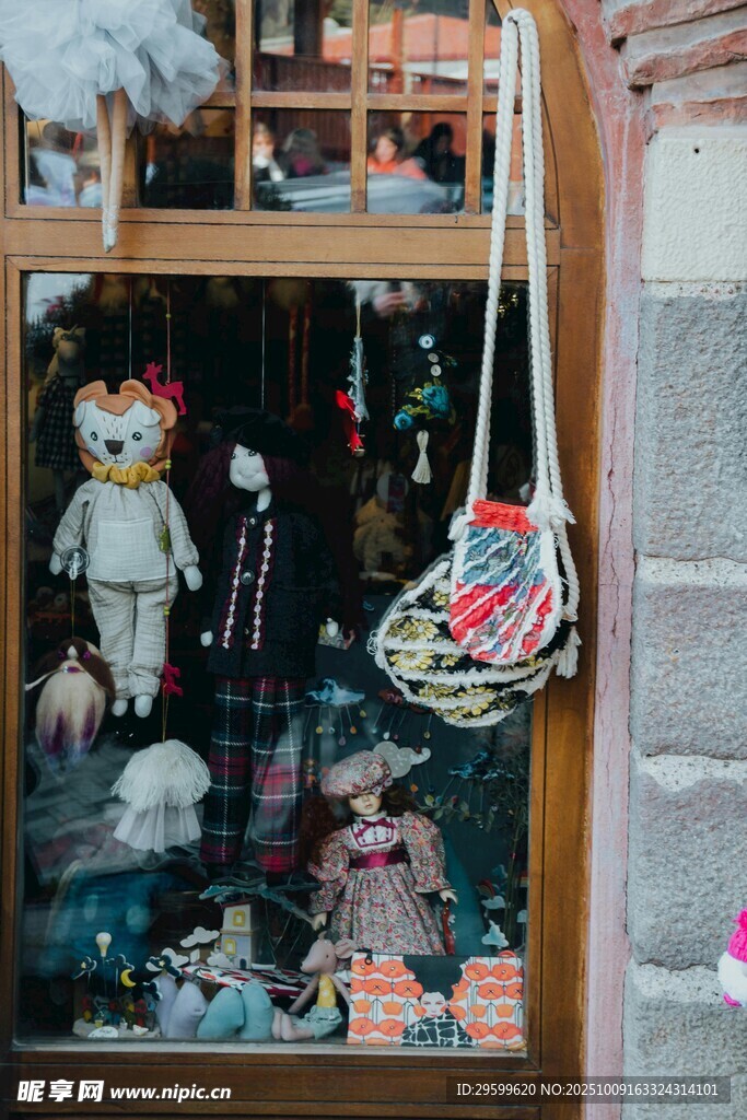 复古玩偶展示