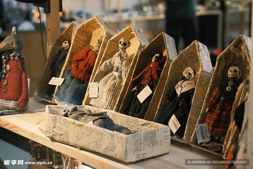 传统手工艺品展示
