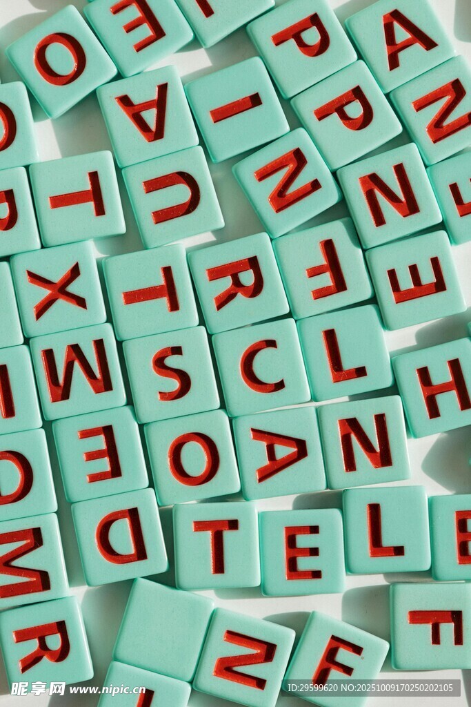 字母积木拼图