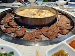 韩式烤肉火锅一体美食