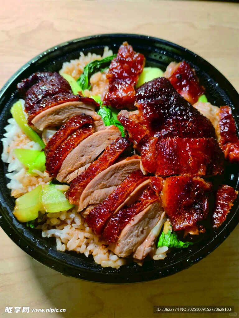 美味烧鸭饭
