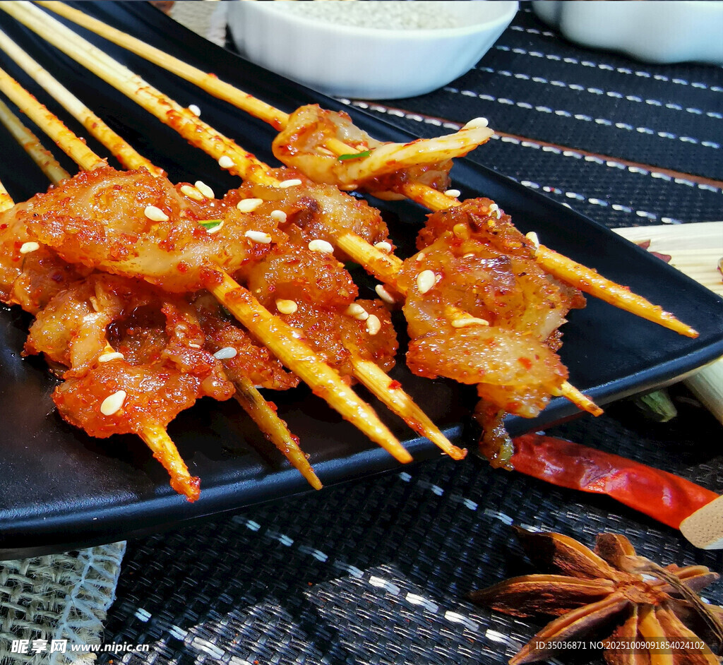 美味烤肉串