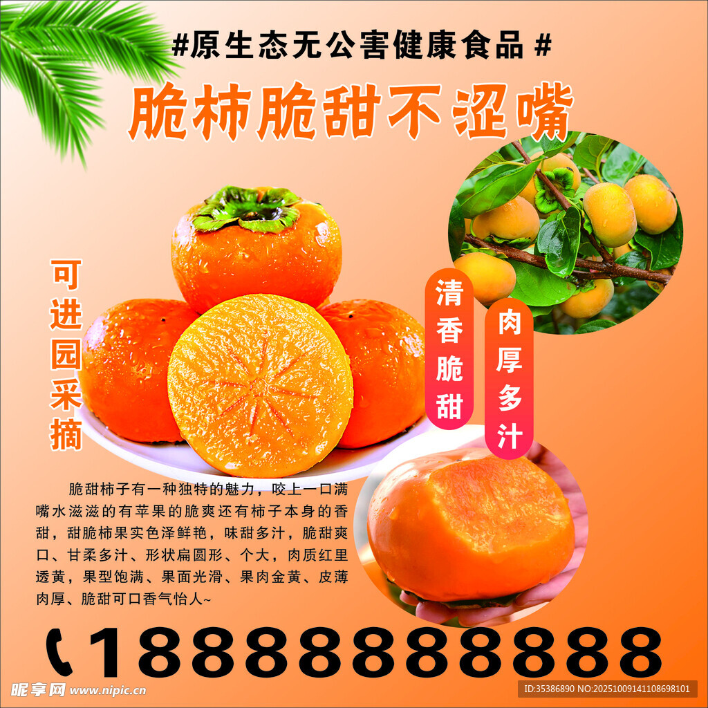 脆柿子