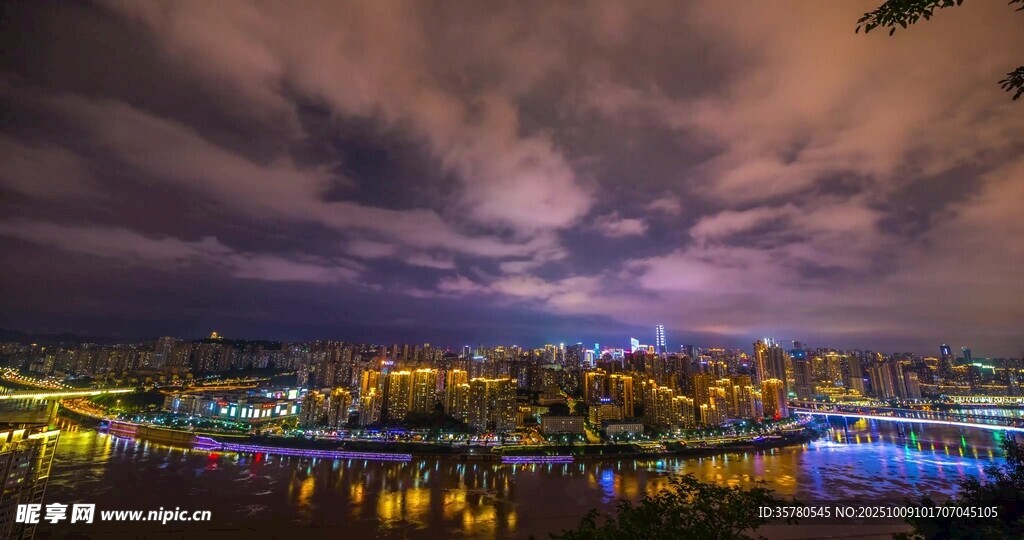 城市夜景素材