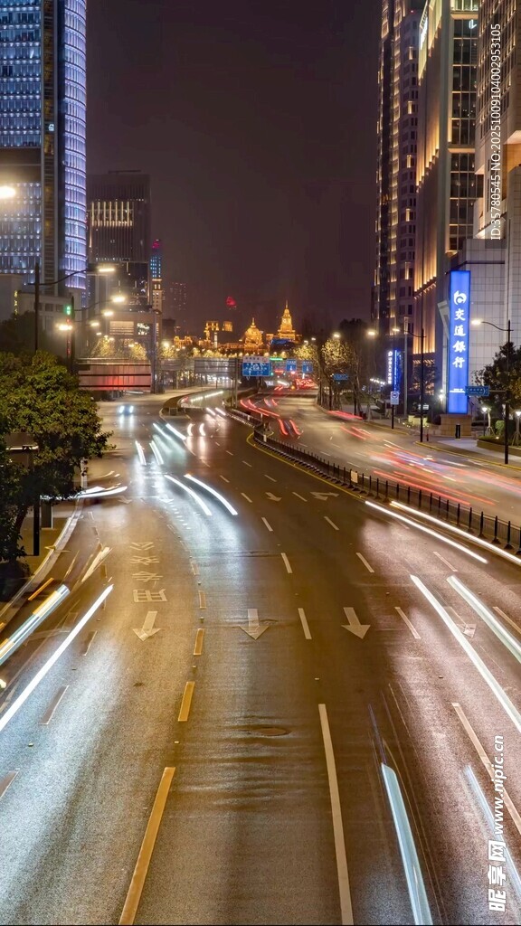 城市夜景素材