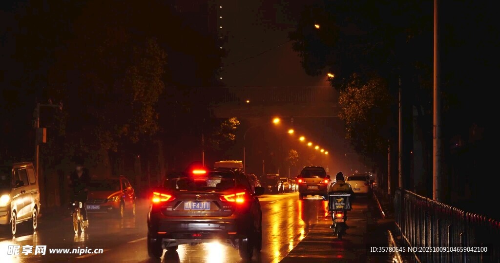 城市夜景素材