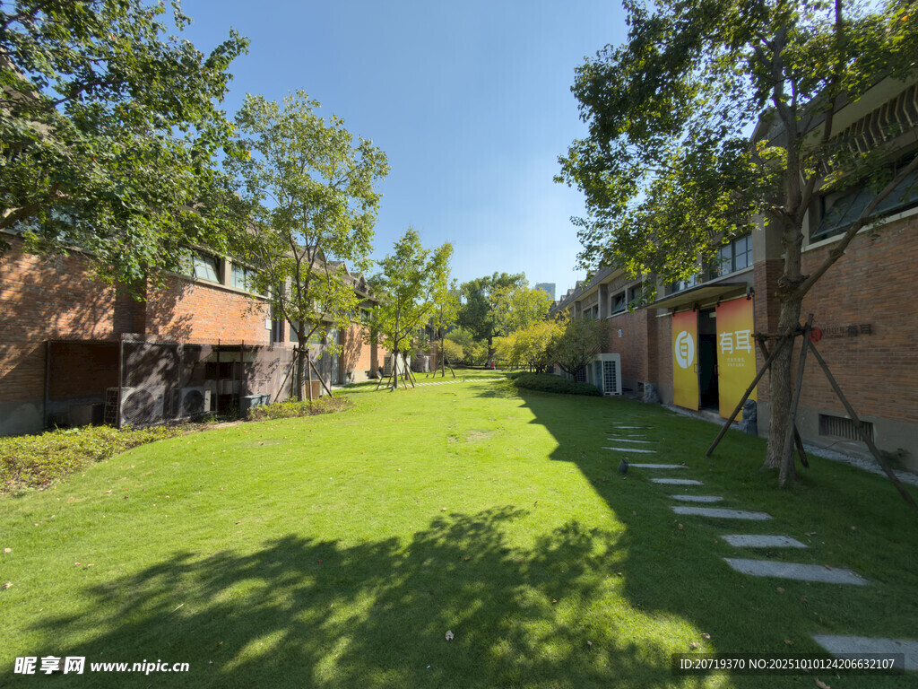 庭院绿植与建筑景观