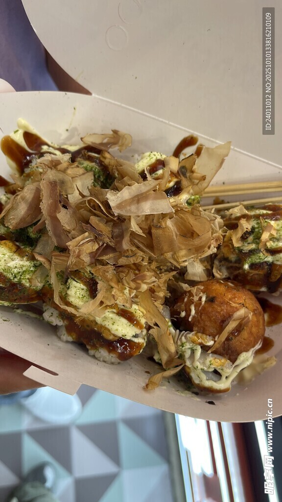 美味日式章鱼小丸子