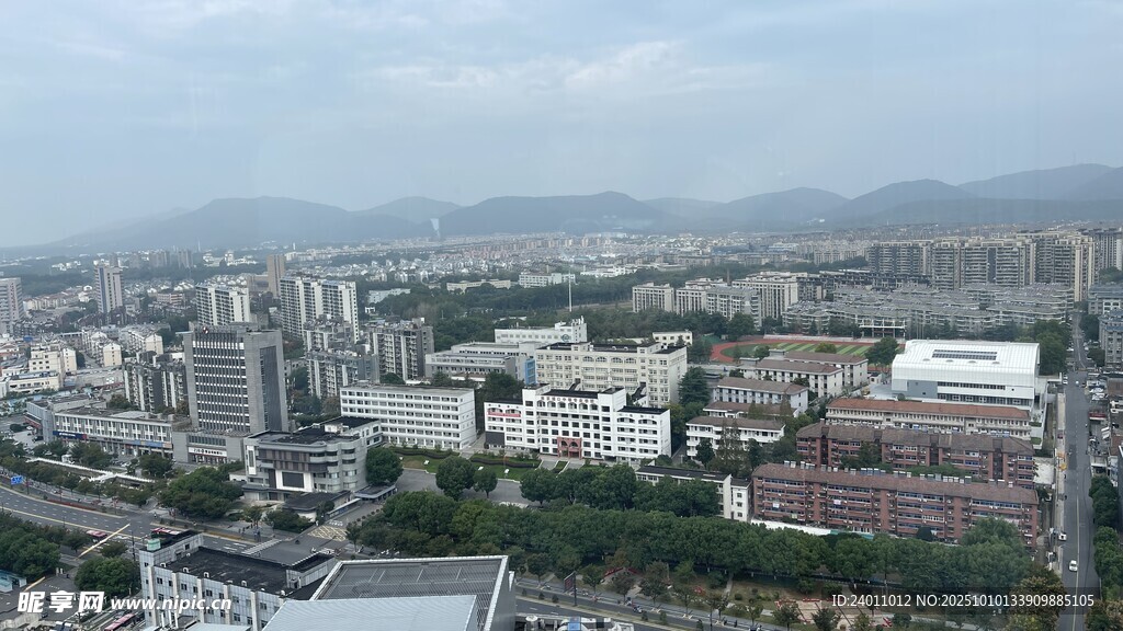 城市俯瞰景观