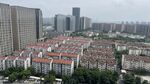 城市住宅区与高楼景观