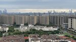 城市高楼景观俯瞰图