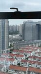 城市俯瞰 高楼与红顶建筑