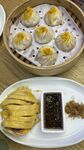 广式点心与白切鸡美食