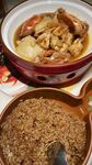 花蟹炖年糕 炒饭