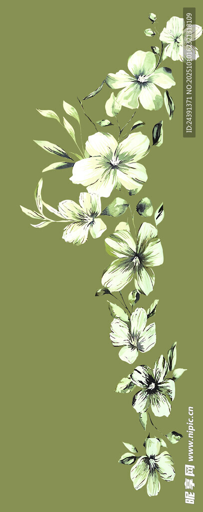 定位花