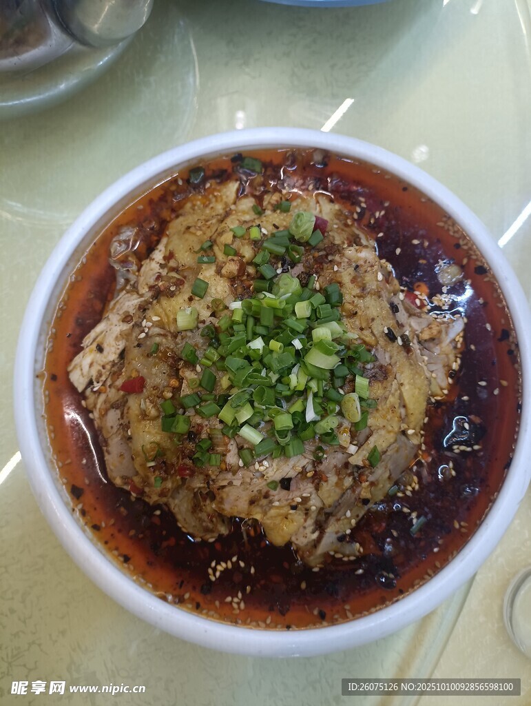 香辣可口的拌白肉
