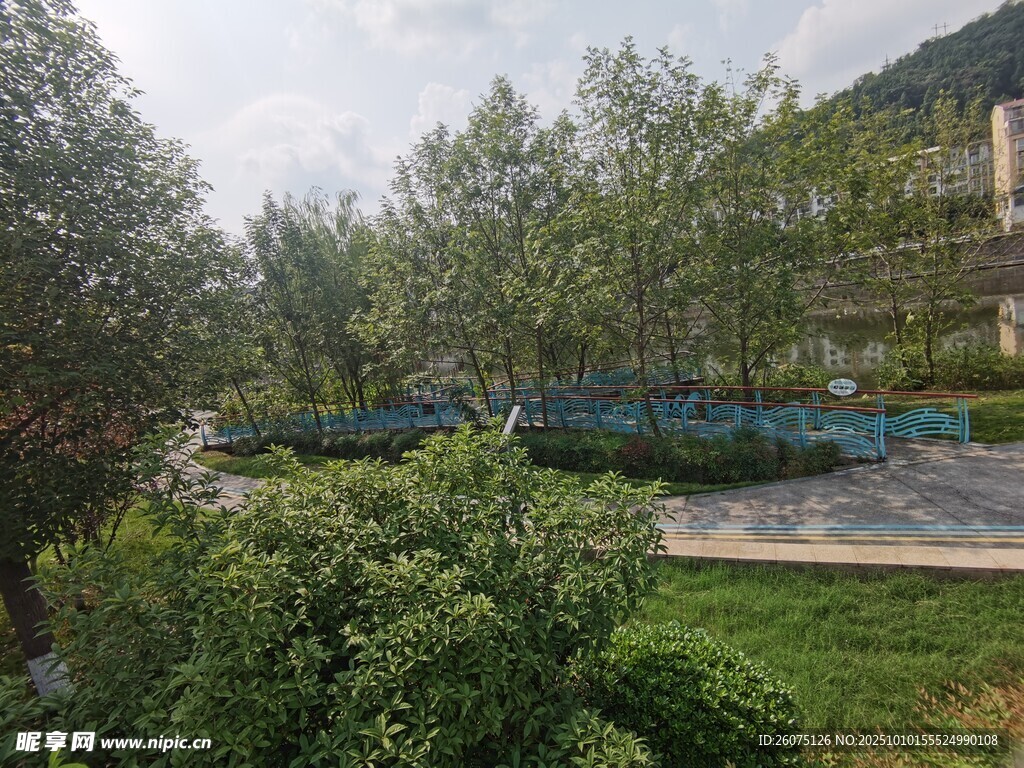 户外自然景观与建筑