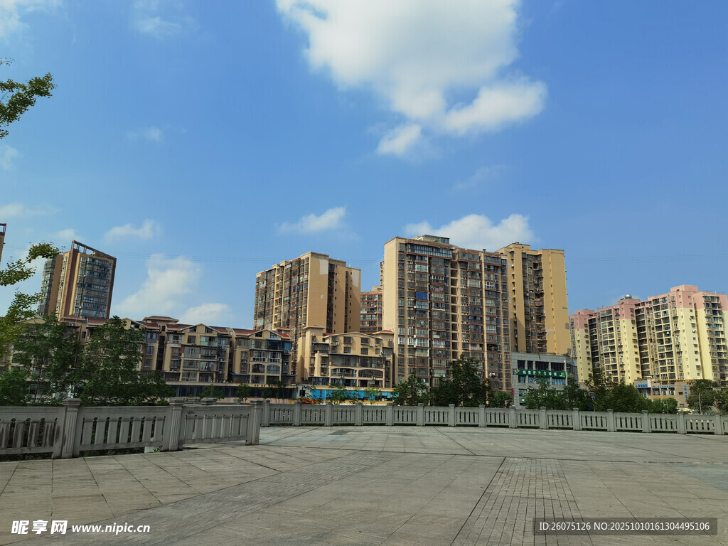 城市住宅区景观