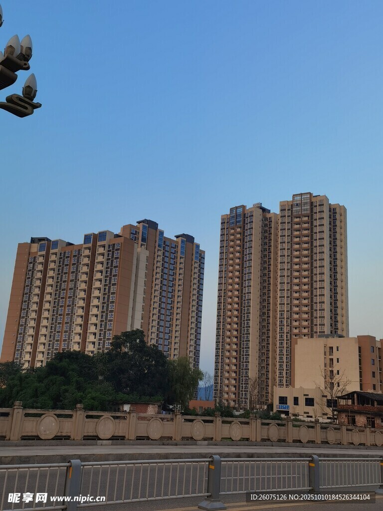 城市高楼景观