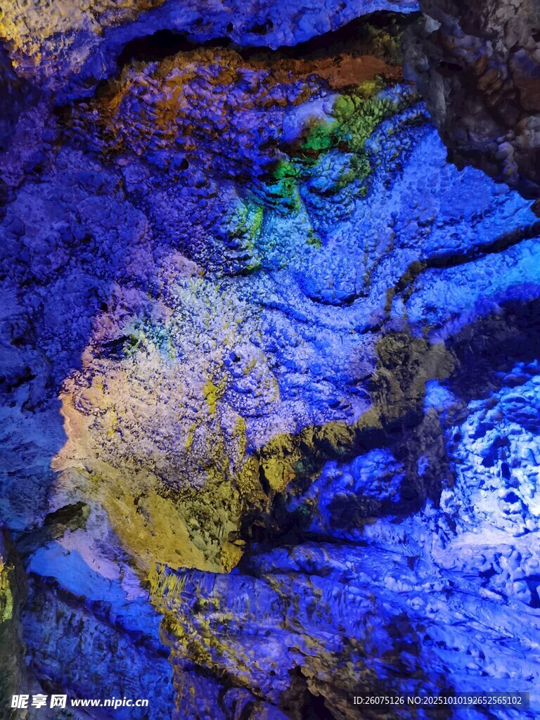 梦幻色彩的抽象纹理图案