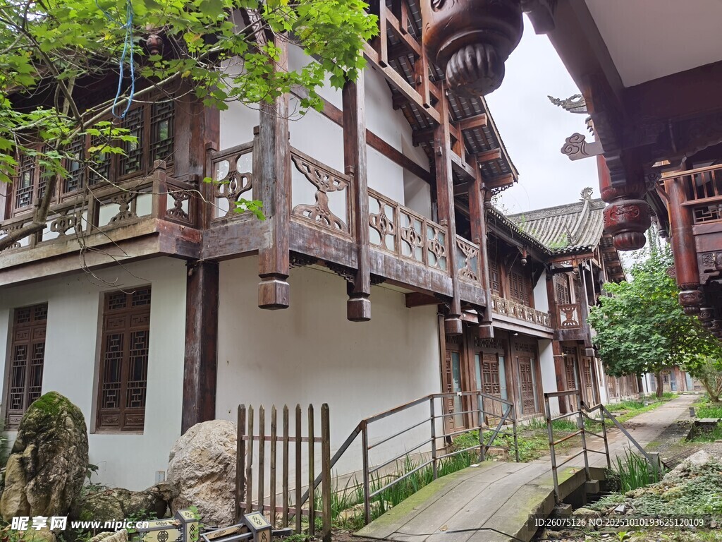 中式庭院建筑景观