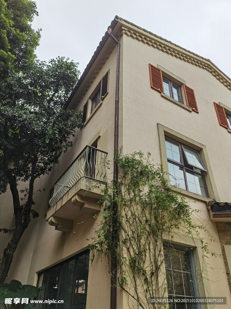 欧式风格两层住宅外观