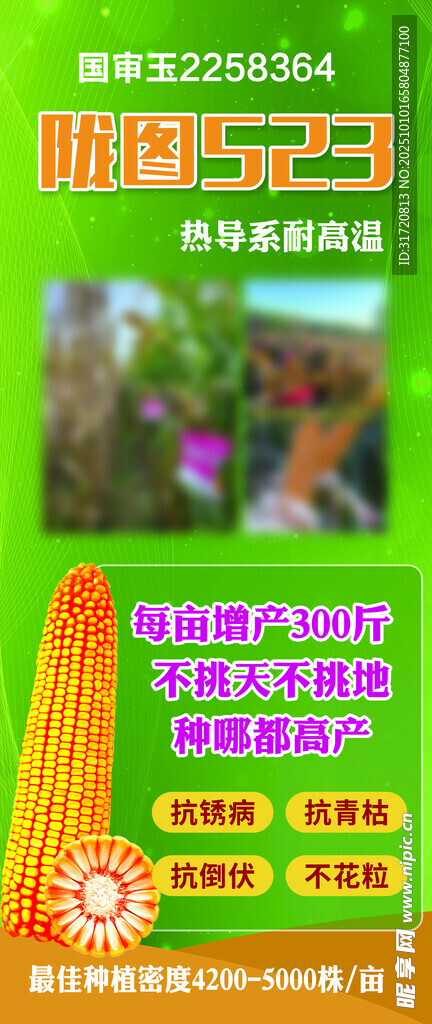 绿色生态农业种植宣传页
