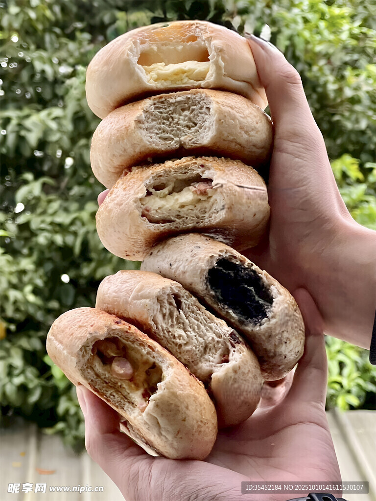 夹心面包