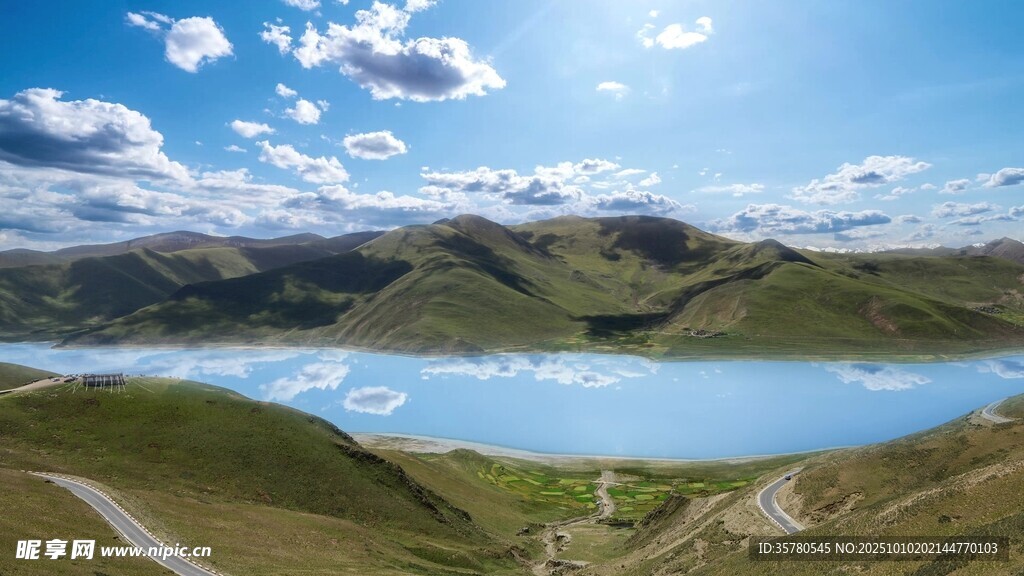 美丽湖景风光