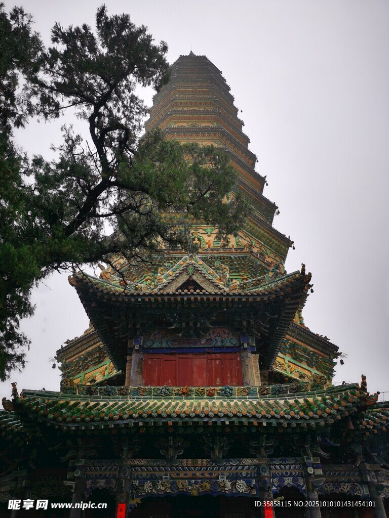 广胜寺飞虹塔