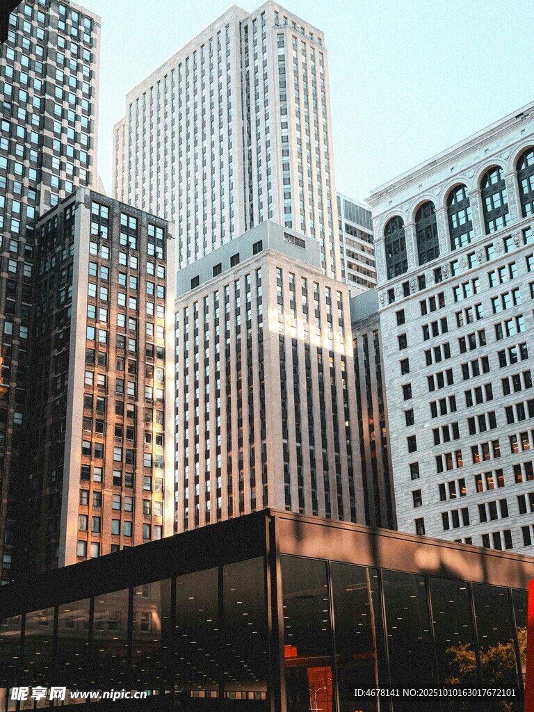 城市高楼建筑景观
