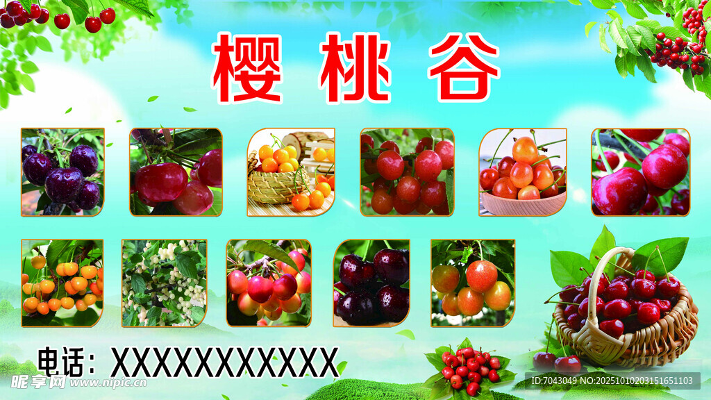 樱桃谷美味水果展示