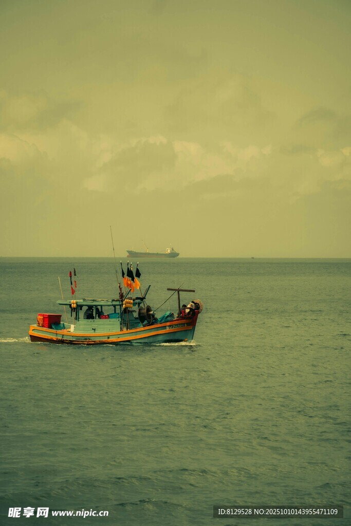 海上渔船