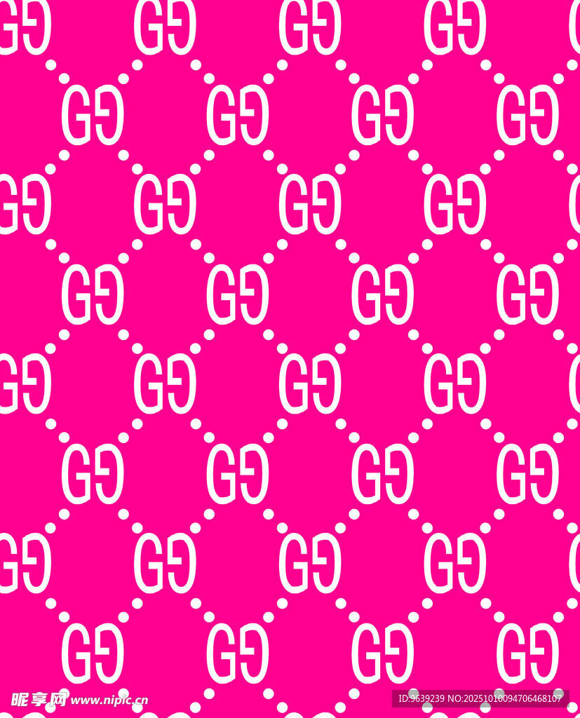 粉色GG图案背景纹理