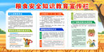粮食安全知识宣传栏