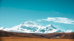 壮丽雪山景观