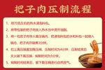 把子肉压制流程说明