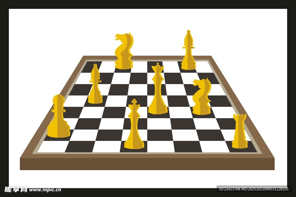 棋盘上的棋子