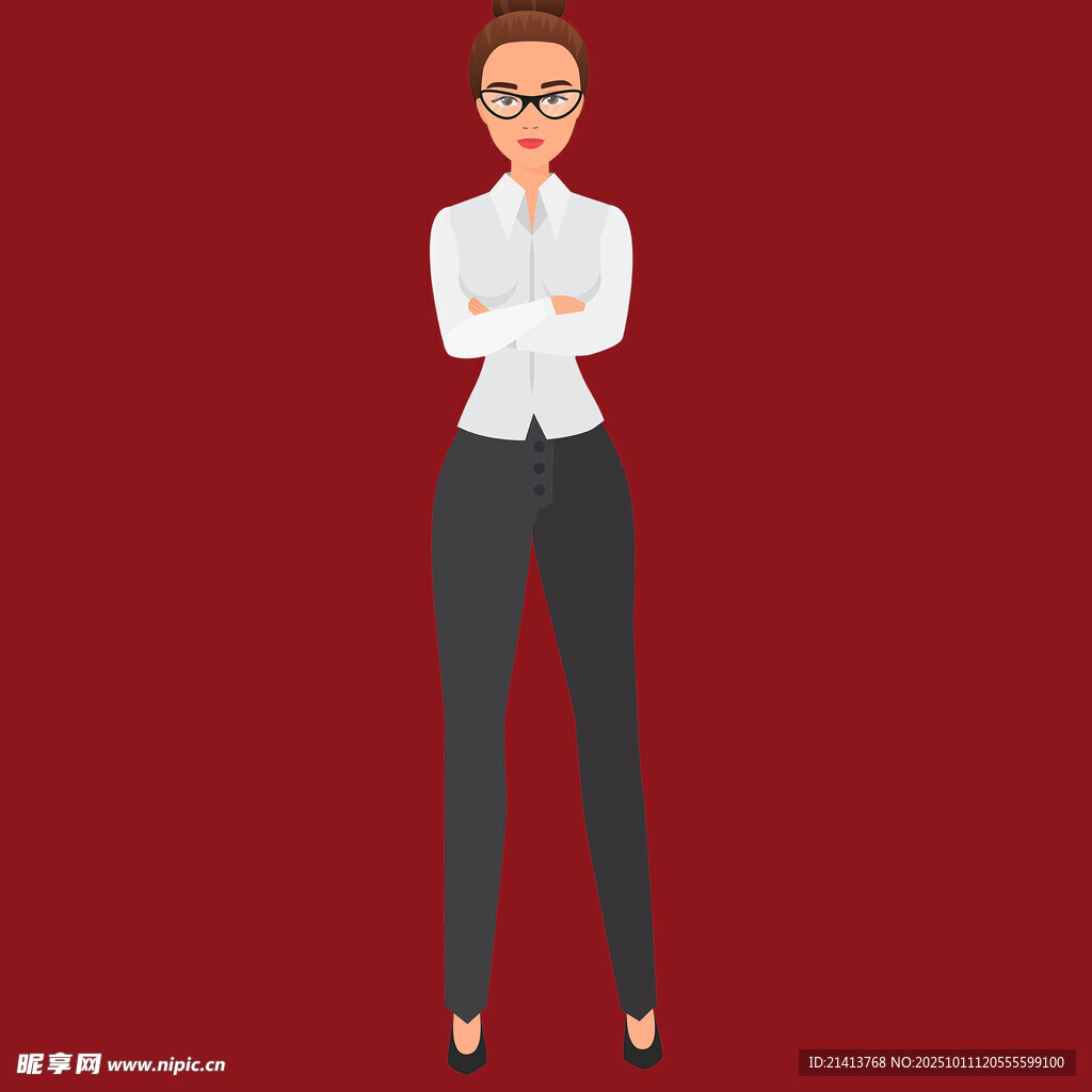 自信商务女性形象