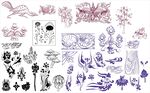 花纹 花边 传统图案 装饰雕花