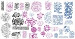 花纹 花边 传统图案 装饰雕花