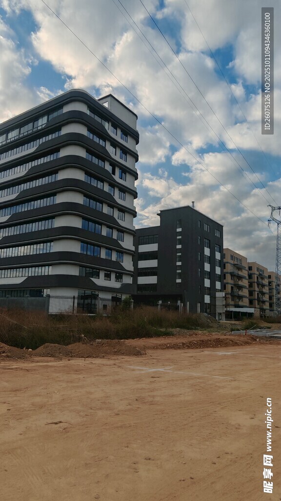 现代风格建筑群