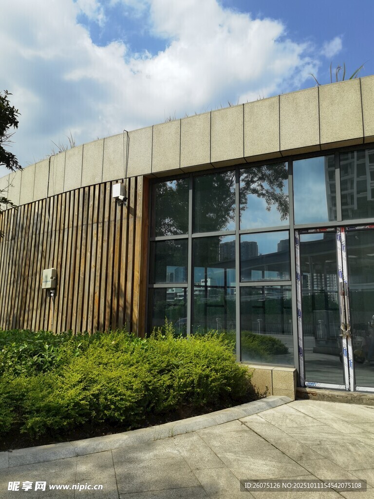 现代风格建筑外观