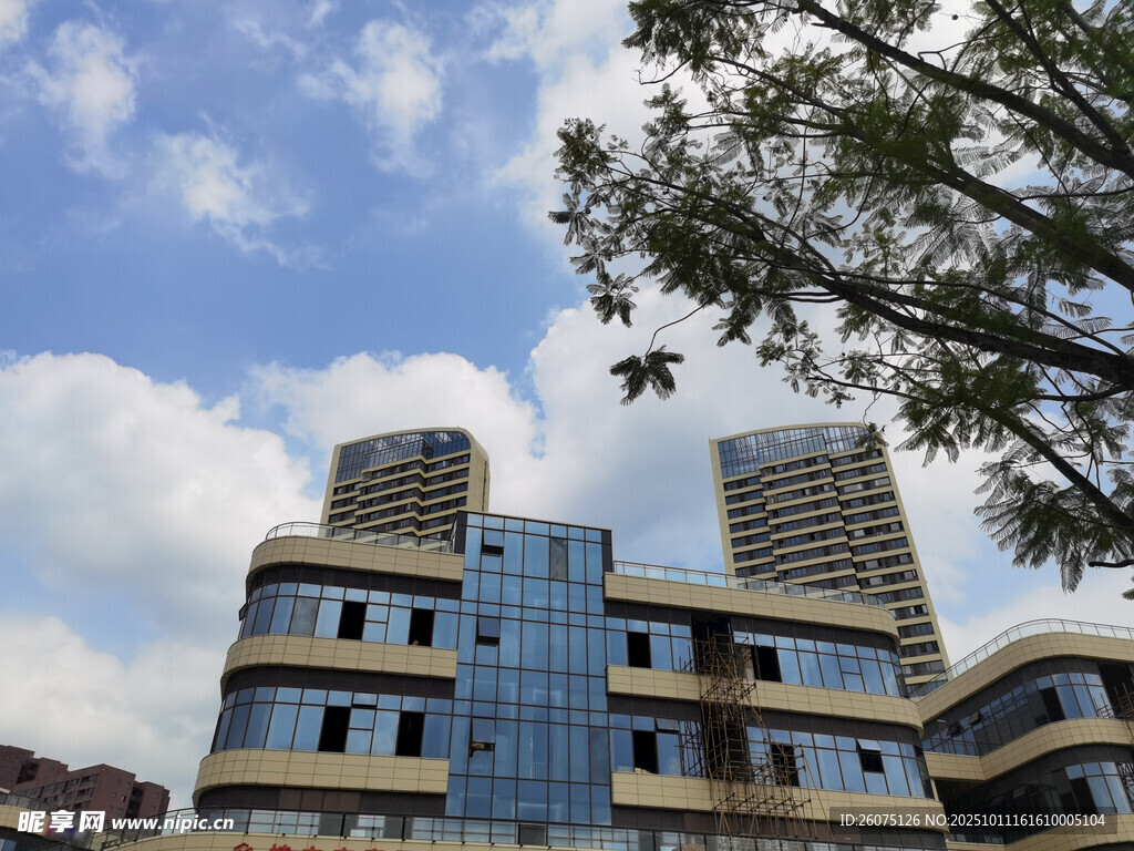 现代高层住宅建筑景观