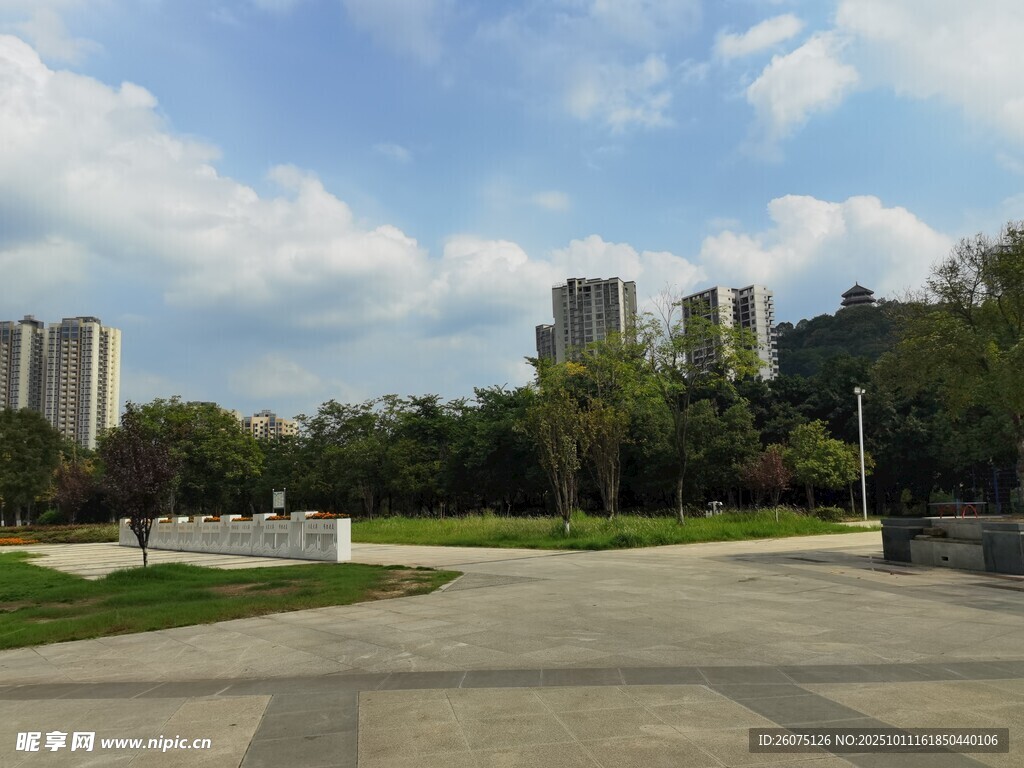 城市开阔广场景观