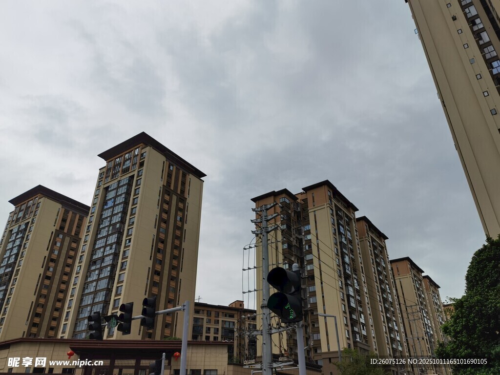 城市高楼景观