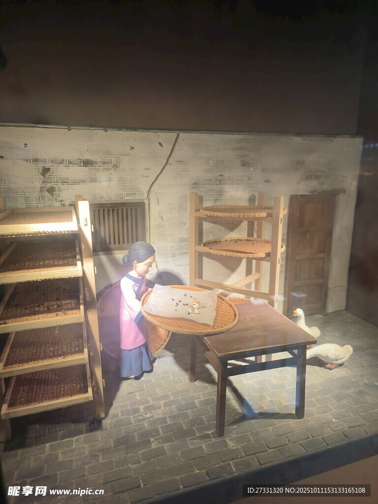 复古室内场景展示