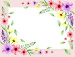 花卉边框 