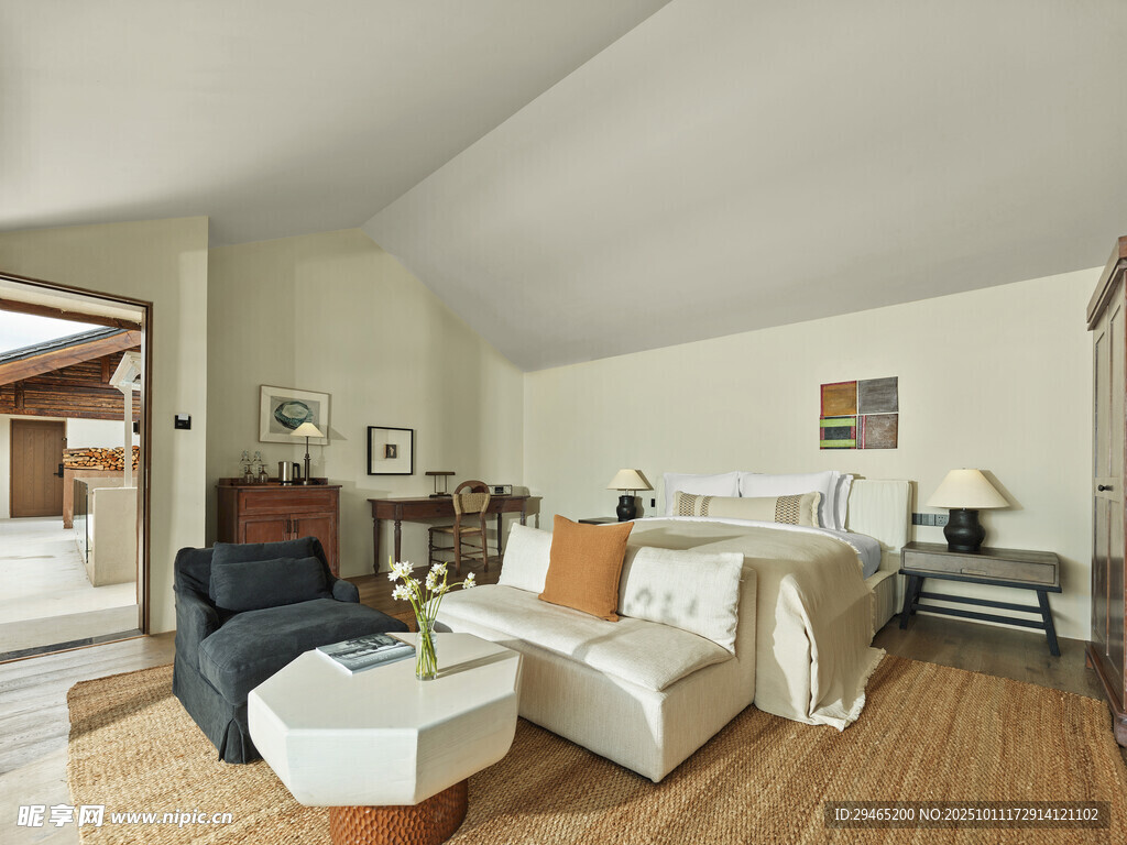 现代简约风温馨客厅场景