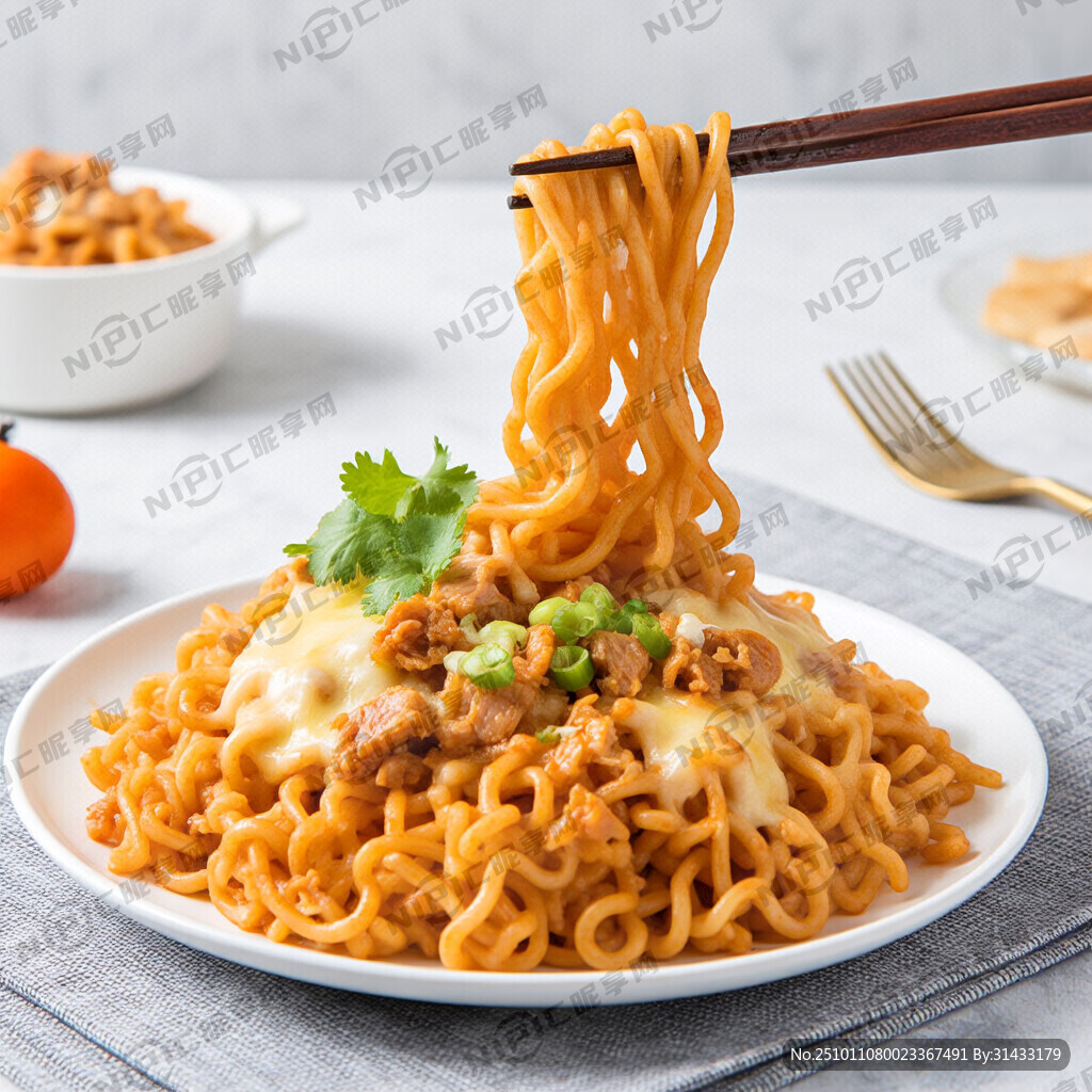芝士火鸡面